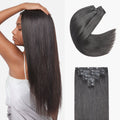 Kinky Straight Human Hair Wig with Bangs | 10"-28"