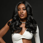 HD Lace Loose Wave T-Part Lace Human Hair Wig | 10"-28"