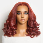 HD Lace Loose Wave T-Part Lace Human Hair Wig | 10"-28"