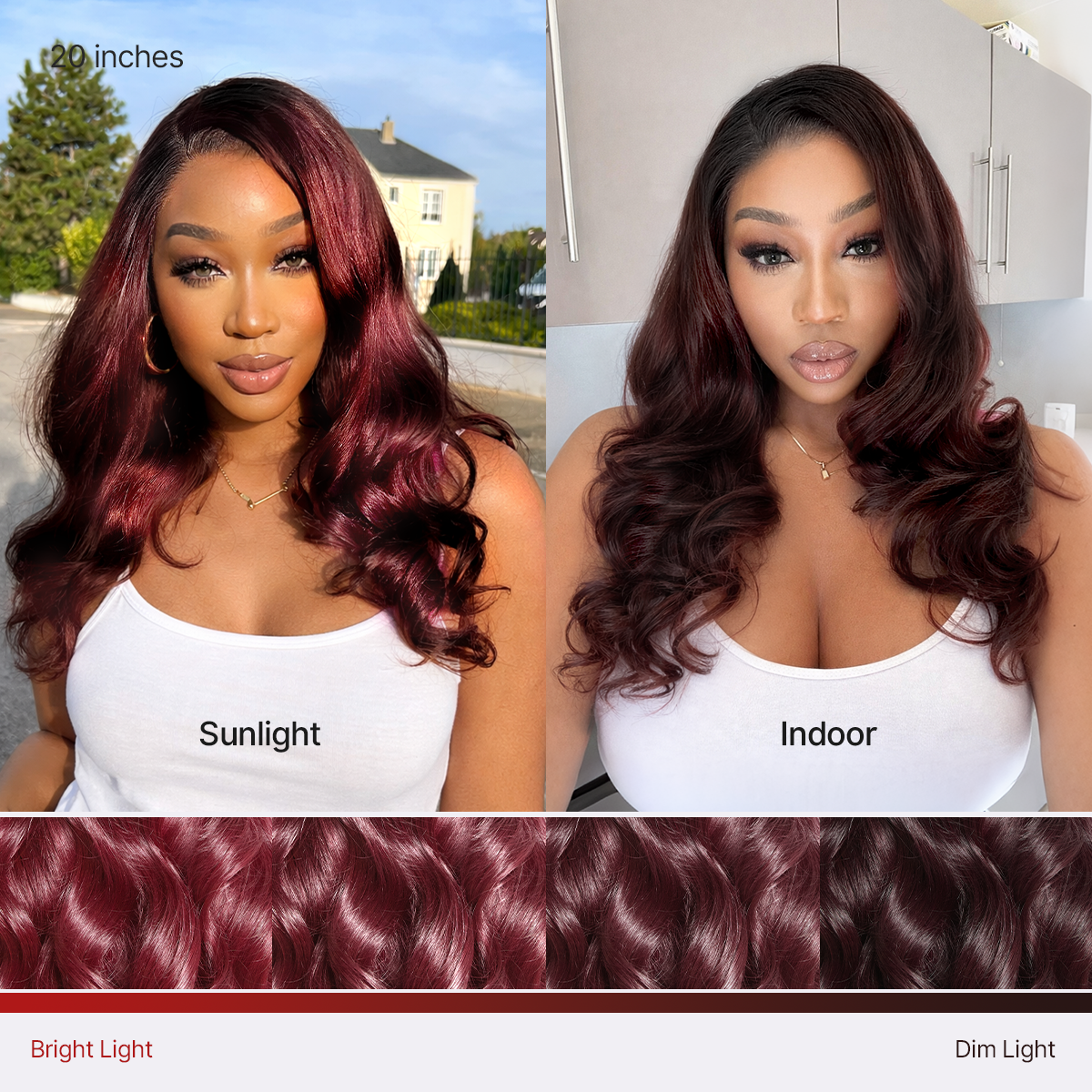 Glueless HD Lace Water Wave T-Part Lace Human Hair Wig - Ombre 180% Density | 10"-28"