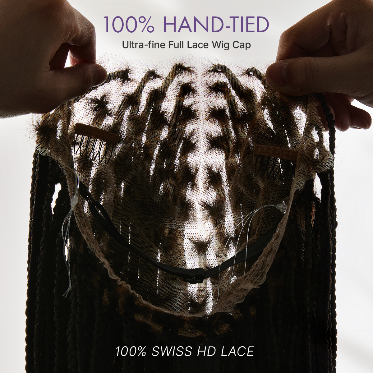 HD Lace Braided T-Part Lace Human Hair Wig | 10"-28"
