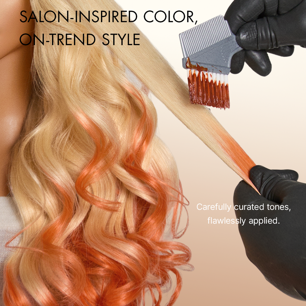 Glueless HD Lace Loose Wave T-Part Lace Human Hair Wig - Red | 10"-28"
