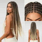HD Lace Braided T-Part Lace Human Hair Wig | 10"-28"