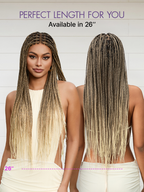 HD Lace Braided T-Part Lace Human Hair Wig | 10"-28"