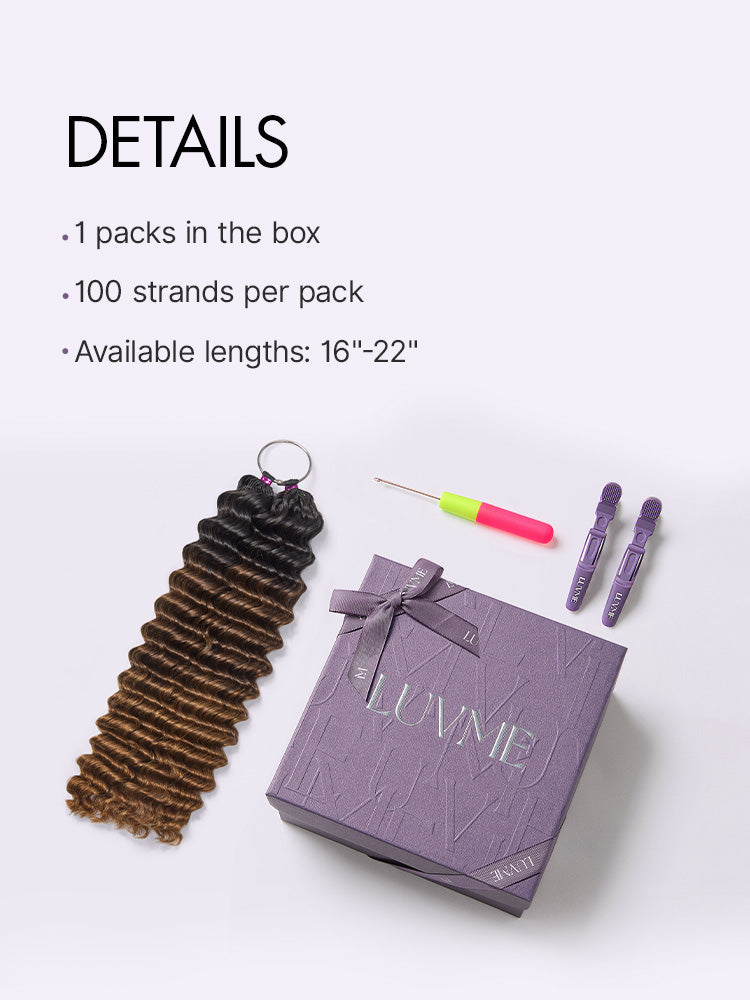 Deep Wave Human Hair Wig - Ombre | 10"-28"