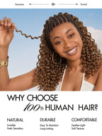 Deep Wave Human Hair Wig - Ombre | 10"-28"