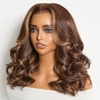 HD Lace Loose Wave T-Part Lace Human Hair Wig | 10"-28"