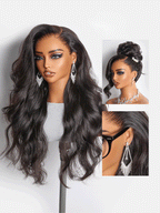 Glueless HD Lace Loose Wave T-Part Lace Human Hair Wig 200% Density | 10"-28"