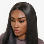 HD Lace Curly T-Part Lace Human Hair Wig | 10"-28"