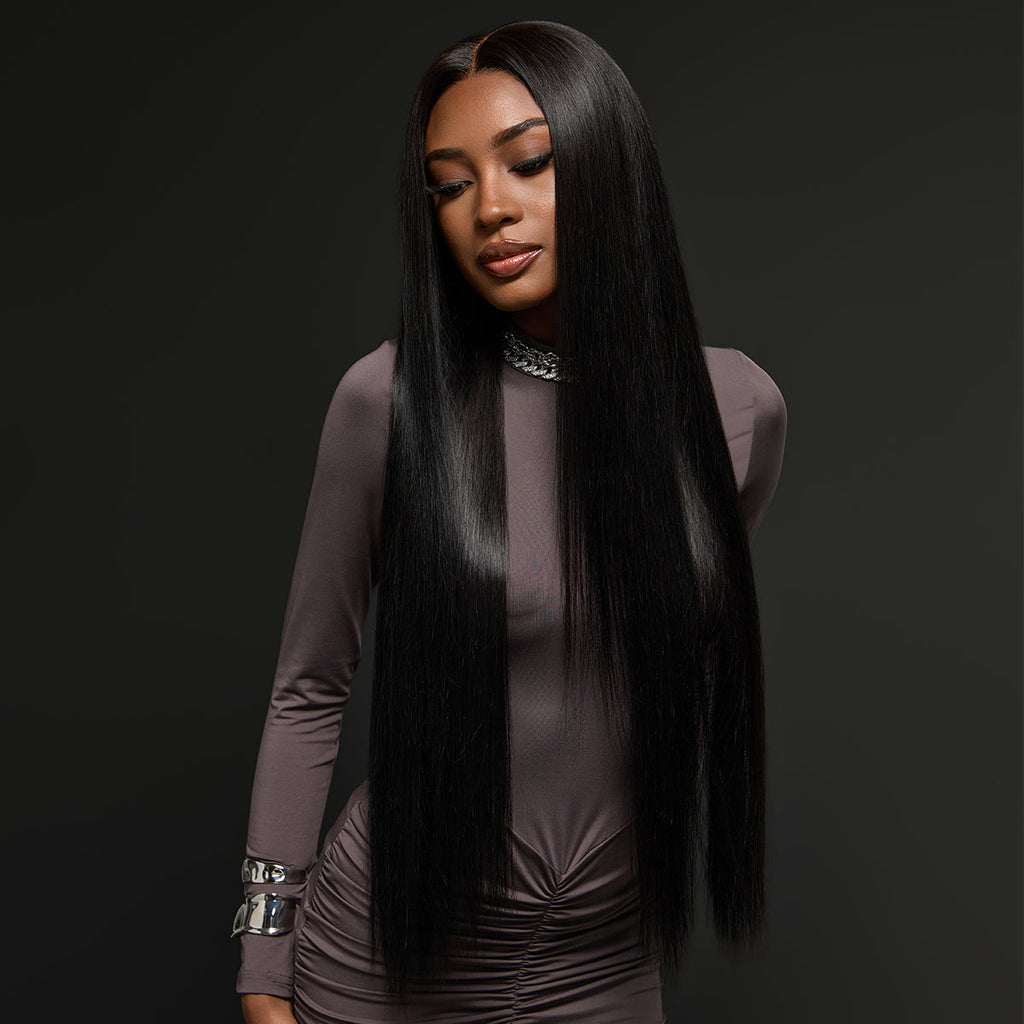 HD Lace Curly T-Part Lace Human Hair Wig | 10"-28"