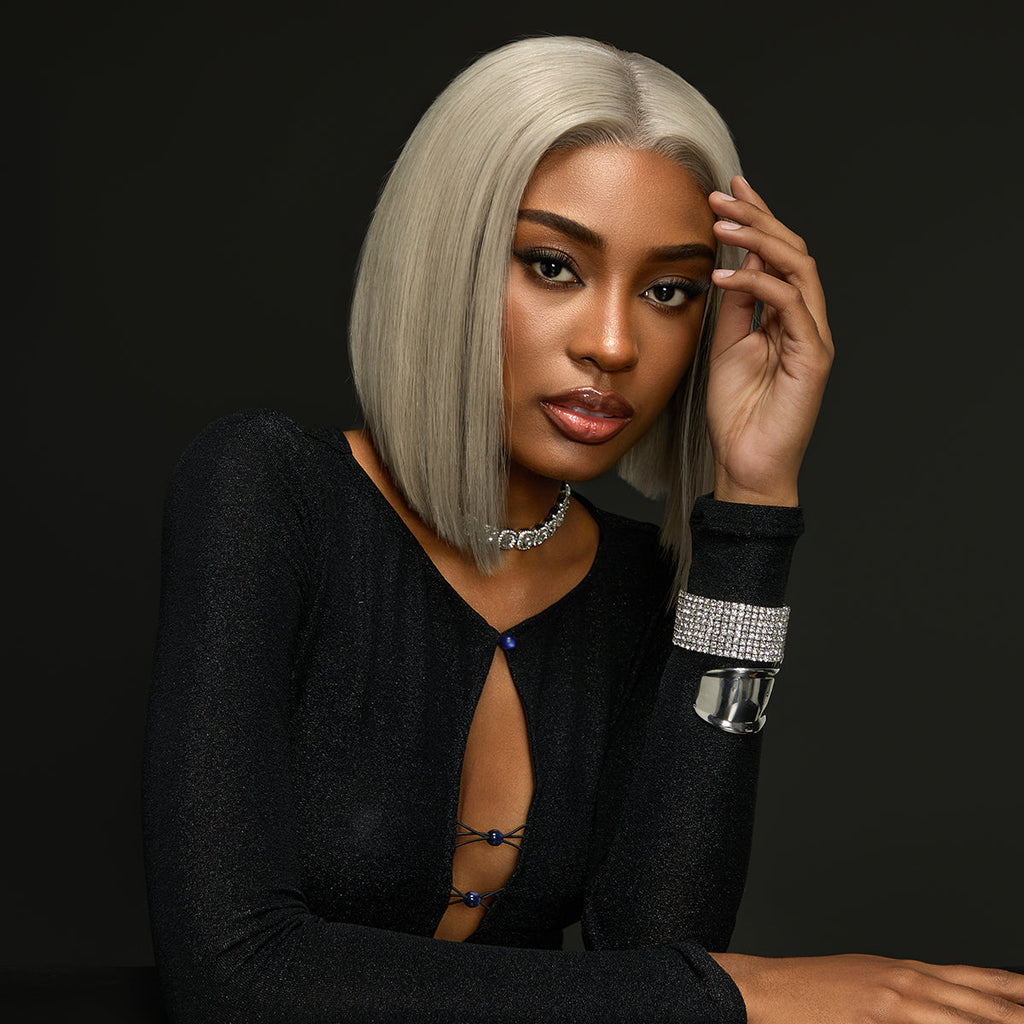 HD Lace Bob T-Part Lace Human Hair Wig - Blonde | 8"-14"