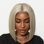 HD Lace Bob T-Part Lace Human Hair Wig - Blonde | 8"-14"