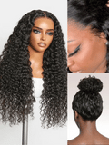 Glueless Curly T-Part Lace Human Hair Wig 180% Density | 10"-28"