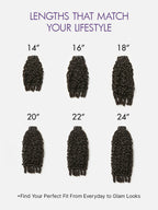 Curly Human Hair Wig | 10"-28"