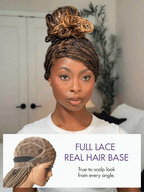 HD Lace Braided T-Part Lace Human Hair Wig - Blonde | 10"-28"