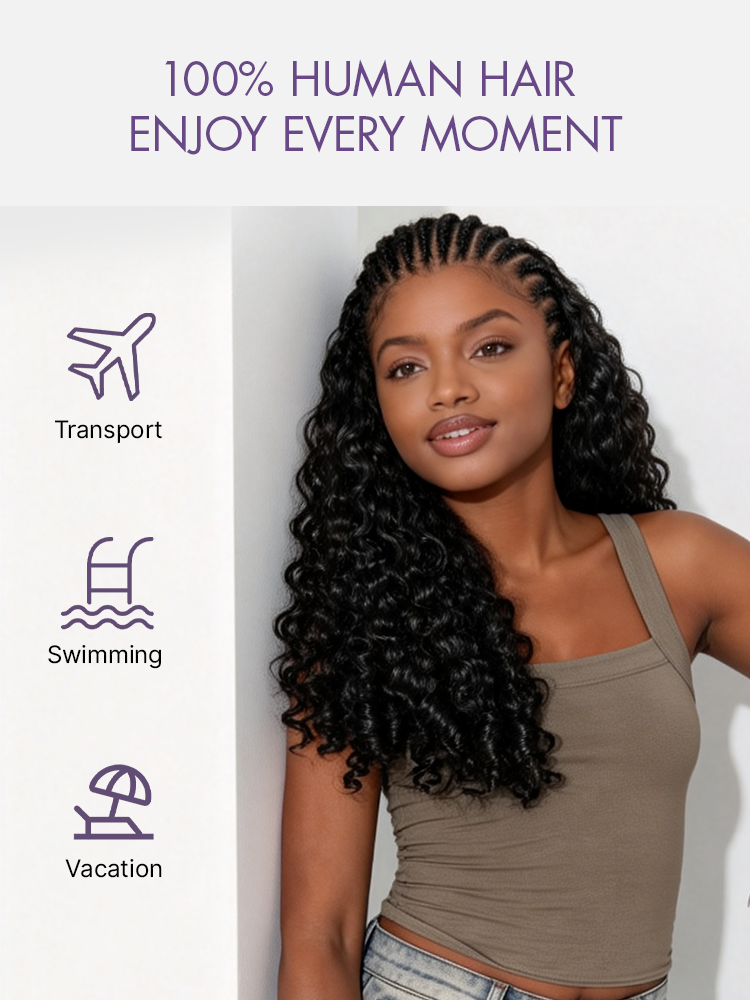 Curly Human Hair Wig | 10"-28"