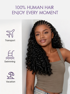 Curly Human Hair Wig | 10"-28"