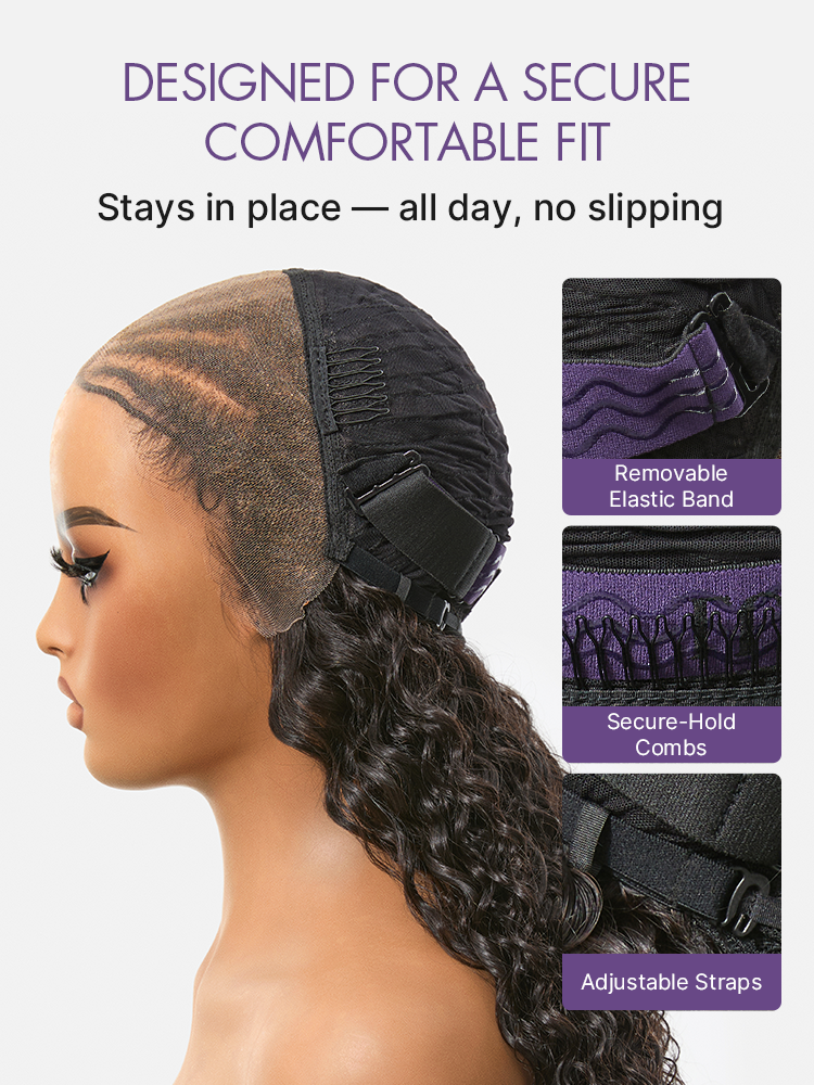 Loose Wave T-Part Lace Human Hair Wig | 10"-28"
