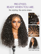 Loose Wave T-Part Lace Human Hair Wig | 10"-28"