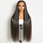 HD Lace Curly T-Part Lace Human Hair Wig | 10"-28"