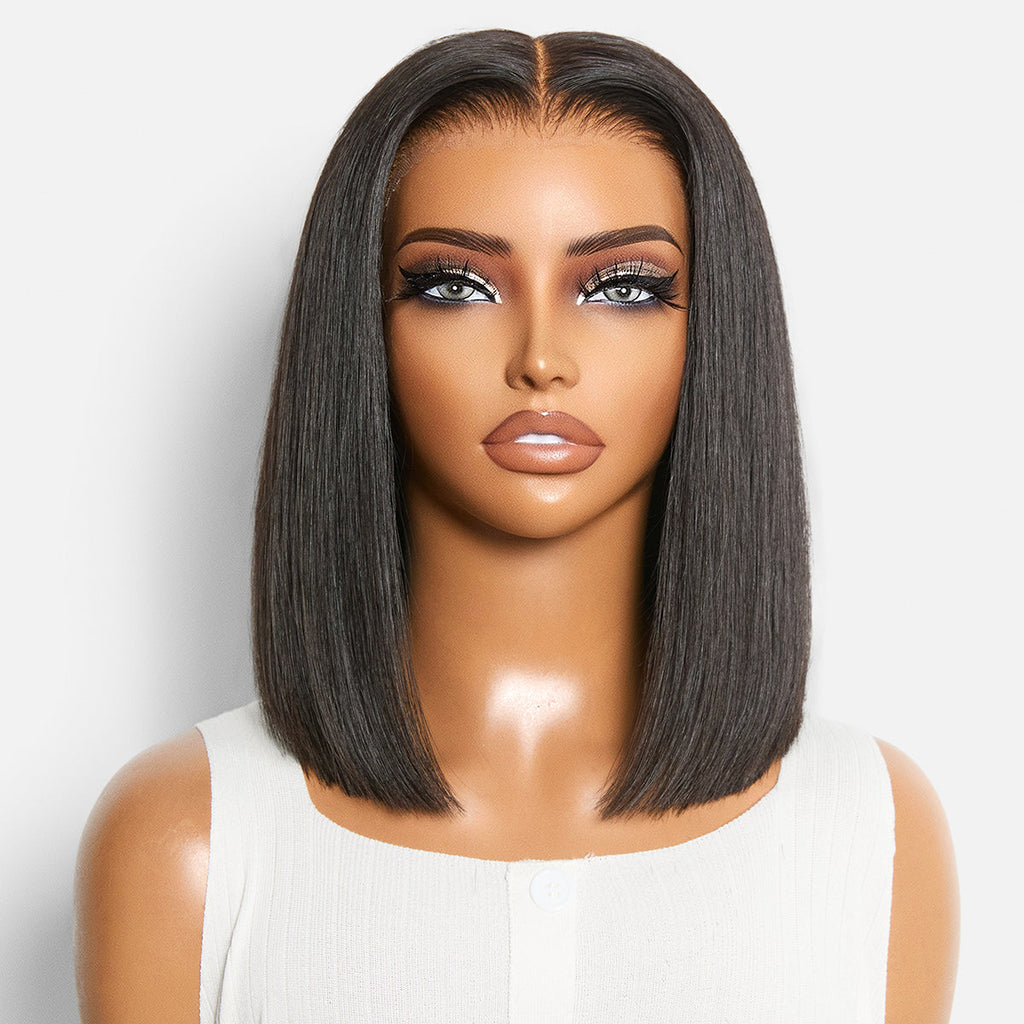 HD Lace Bob T-Part Lace Human Hair Wig - Blonde | 8"-14"