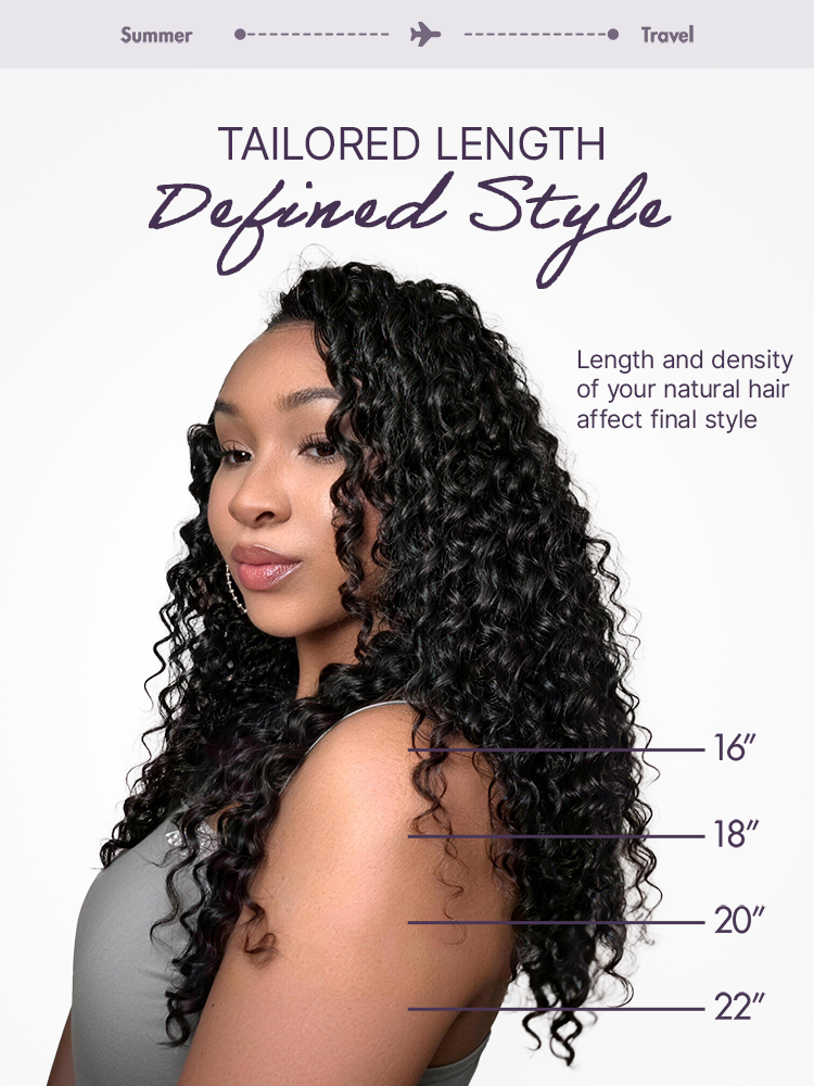 Kinky Straight Human Hair Wig - Blonde | 10"-28"