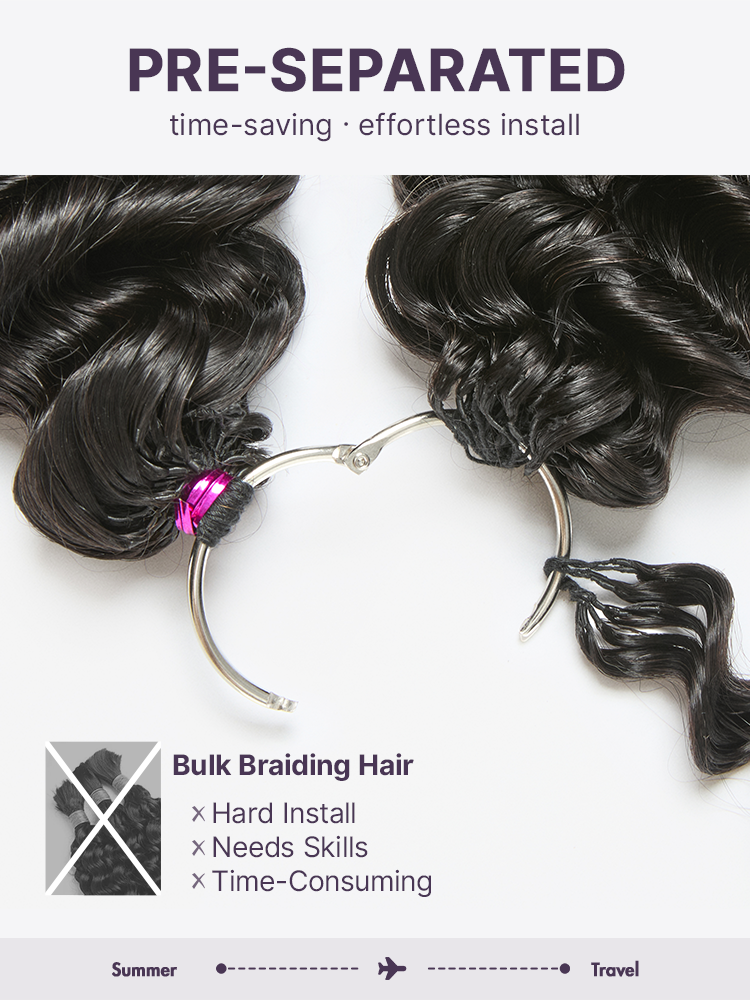 Kinky Straight Human Hair Wig - Blonde | 10"-28"