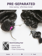 Kinky Straight Human Hair Wig - Blonde | 10"-28"