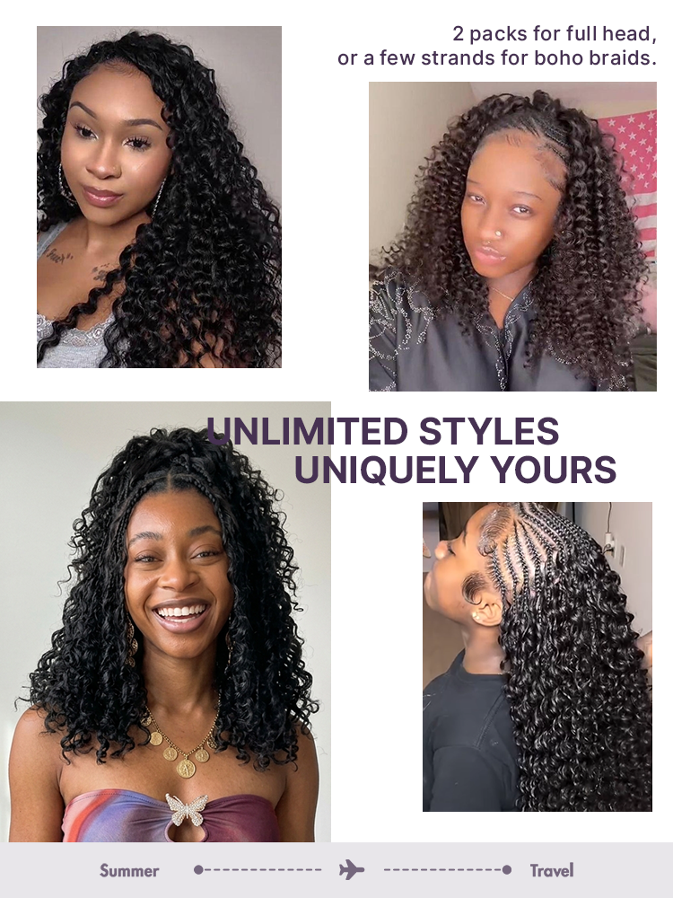Kinky Straight Human Hair Wig - Blonde | 10"-28"