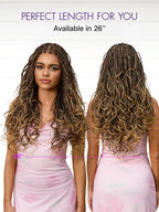 HD Lace Braided T-Part Lace Human Hair Wig - Ombre | 10"-28"