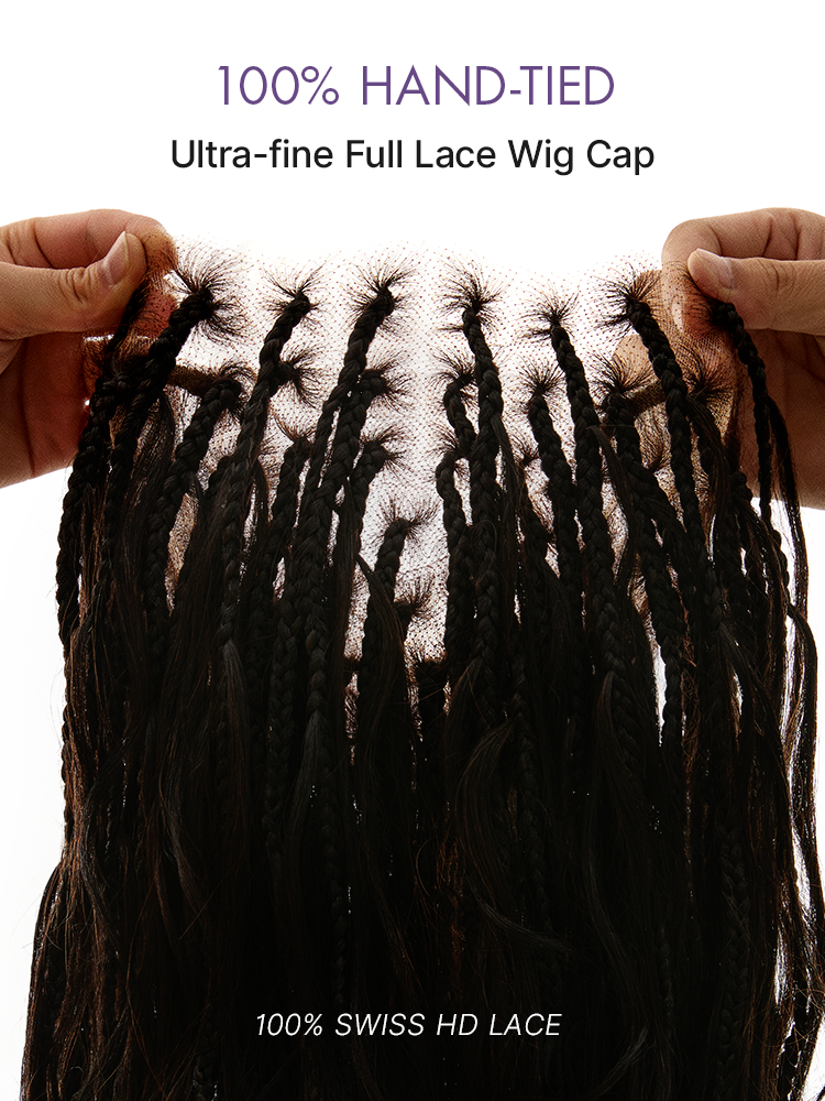 HD Lace Braided T-Part Lace Human Hair Wig | 10"-28"