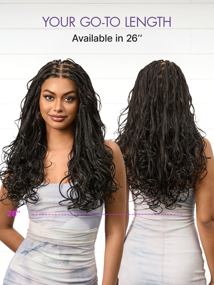 HD Lace Braided T-Part Lace Human Hair Wig | 10"-28"