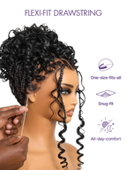 HD Lace Braided T-Part Lace Human Hair Wig | 8"-14"
