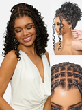 HD Lace Braided T-Part Lace Human Hair Wig | 8"-14"