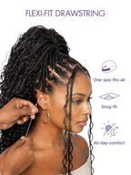 Braided Full Lace Human Hair Wig - Blonde | 10"-28"