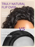 Glueless Water Wave Human Hair Wig 180% Density | 10"-28"