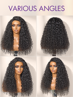 Glueless Water Wave Human Hair Wig 180% Density | 10"-28"