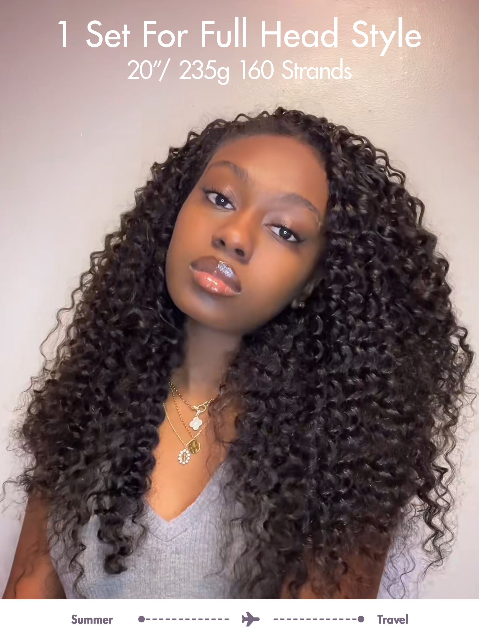 Kinky Straight Human Hair Wig - Blonde | 10"-28"