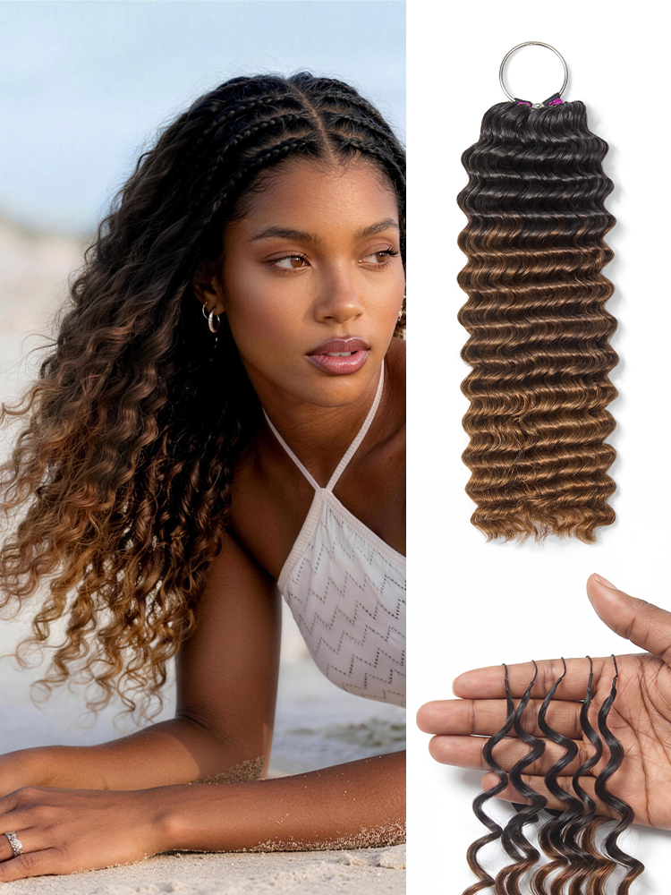 Deep Wave Human Hair Wig - Ombre | 10"-28"
