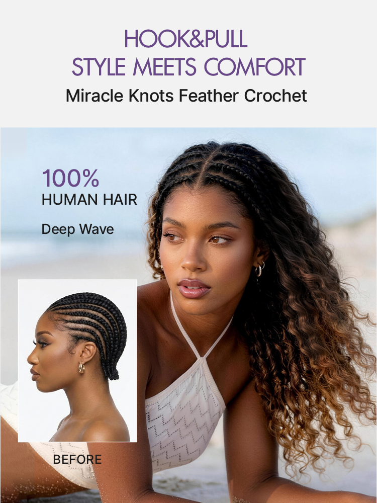 Deep Wave Human Hair Wig - Ombre | 10"-28"
