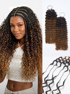 Deep Wave Human Hair Wig - Ombre | 10"-28"