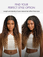 Deep Wave Human Hair Wig - Ombre | 10"-28"