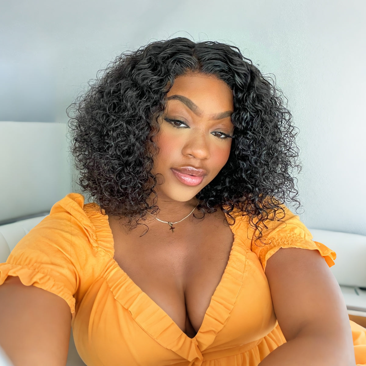 Bob 4X4 Closure Human Hair Wig | 12"-14"