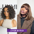 Glueless Bob 13X4 Frontal Human Hair Wig - Highlight | 12"