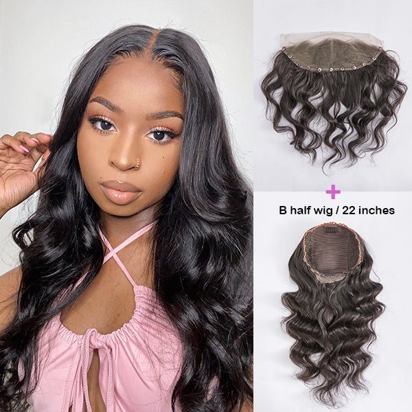 Body Wave 13X4 Frontal Human Hair Wig | 10"-28"