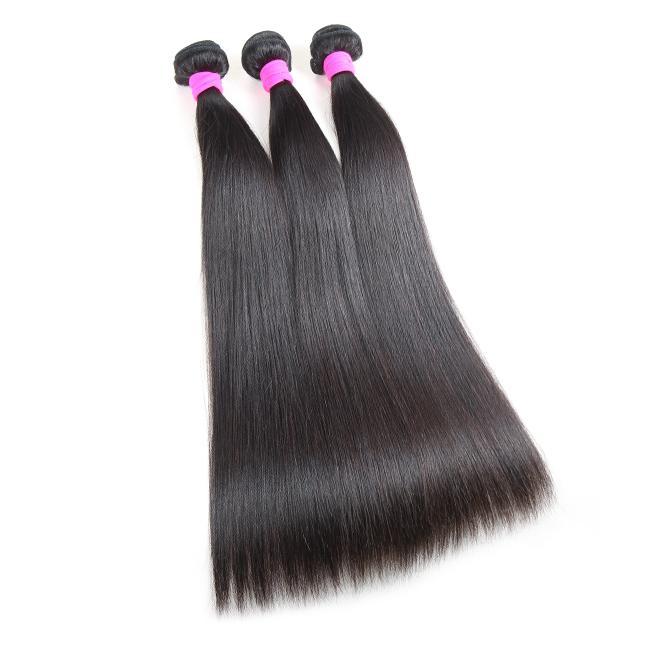 Straight 100% Virgin Human Hair Bundles | 12"-30"