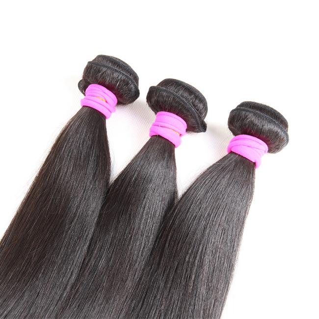 Straight 100% Virgin Human Hair Bundles | 12"-30"