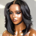 Glueless HD Lace Layered T-Part Lace Human Hair Wig - Red | 8"-14"