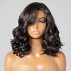 Glueless HD Lace Loose Wave T-Part Lace Human Hair Wig - Grey | 10"-28"