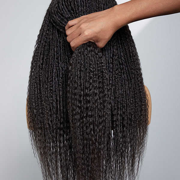Glueless Body Wave 5X5 Closure Human Hair Wig - Red Pre-Plucked | 10"-28"
